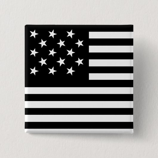 15 Sterne US-Flagge Knopf Button (Vorderseite)