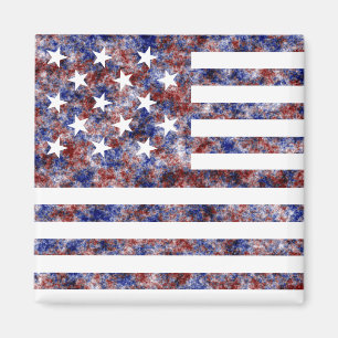 15 Sterne-US-Flagge-Magnet Magnet