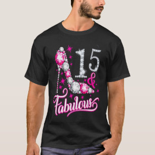 15. und fabelhafte 15. Geburtstag für Mädchen Frau T-Shirt