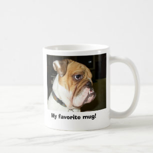 15 Unze. Bulldoggen-Kaffee-Tasse Kaffeetasse