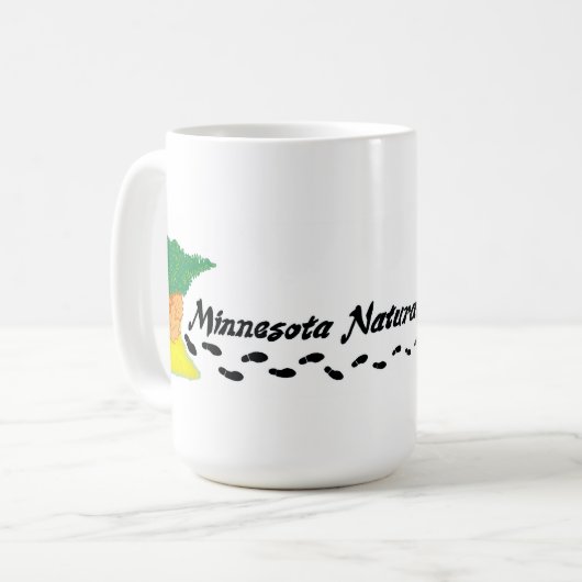 15 Unze. Kaffee-Tasse Kaffeetasse (Vorderseite Links)