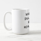 15 Unze. Kaffee-Tasse mit, WAS UNÜBERTRAGBARES Kaffeetasse (Links)