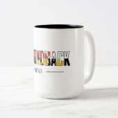 15 Unze-Schale mit DBK Schüler-Logo Zweifarbige Tasse (VorderseiteRechts)