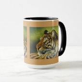 15 Unze-Tiger-Tasse Tasse (VorderseiteRechts)