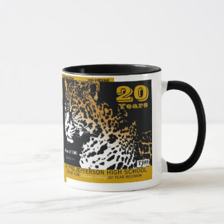15 Unze TJHS 20 Jahr-Keramik-Tasse Tasse