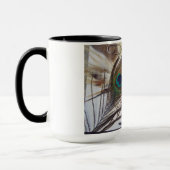 15 Unze. Wecker-Tasse, welche die Fliege bindet Tasse (Links)