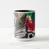 15 Unze. Wecker-Tasse, welche die Fliege bindet Tasse (Zentrum)