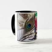 15 Unze. Wecker-Tasse, welche die Fliege bindet Tasse (Vorderseite Links)