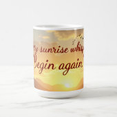 15 Unzen Begin Again Mug Kaffeetasse (Mittel)