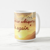 15 Unzen Begin Again Mug Kaffeetasse (VorderseiteRechts)