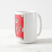 15 Unzen Kaffee Tasse mit Mademoiselle und Cat (VorderseiteRechts)