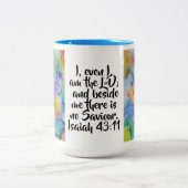 15 Unzescripture-Tasse Zweifarbige Tasse (Mittel)