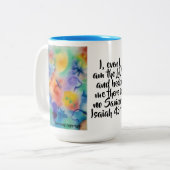 15 Unzescripture-Tasse Zweifarbige Tasse (Vorderseite Links)