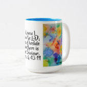 15 Unzescripture-Tasse Zweifarbige Tasse (VorderseiteRechts)