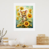 15 von 17 Sonnenblumengarten Miceville Poster (Küche)