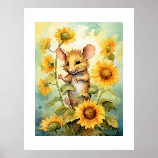 15 von 17 Sonnenblumengarten Miceville Poster (Vorne)