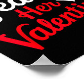 15 Years Her Valentine _ Anniversary Couples Valen Poster (Ecke)