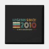 15 Years Old Legend Since 2010 15th Birthday Magnet (Vorne)