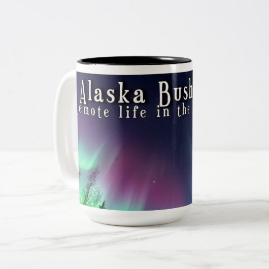 15oz Alaska Bush Lebende Tasse (Vorderseite Links)