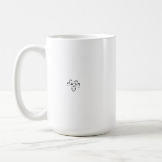 15oz Angus "No Thoughts, Head Empty" Tasse (Links)