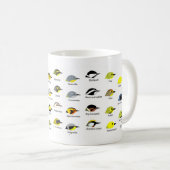 15oz BirdFace Trällerer-Tasse Kaffeetasse (VorderseiteRechts)