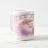 15oz Celestial Mama Mug, Moon Phase Mom Gift Kaffeetasse (Vorderseite Links)
