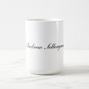15oz Classic Becher mit individuellem Namen Kaffeetasse