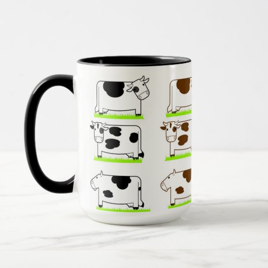15oz Cows Coffee Farm Tasse von Zazz_it (Links)