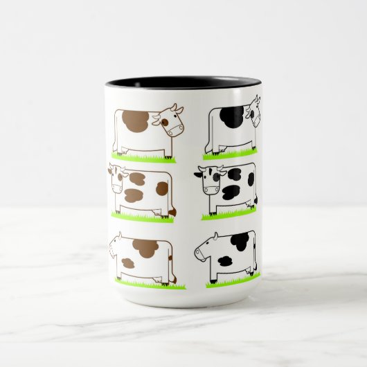 15oz Cows Coffee Farm Tasse von Zazz_it (Zentrum)