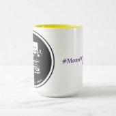 15oz Gelb/Lila Tasse (Zentrum)