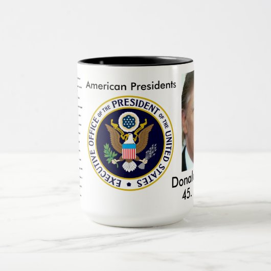 15oz kundenspezifische Präsidenten Coffee Mug By Tasse (Zentrum)