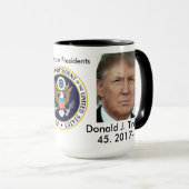 15oz kundenspezifische Präsidenten Coffee Mug By Tasse (VorderseiteRechts)