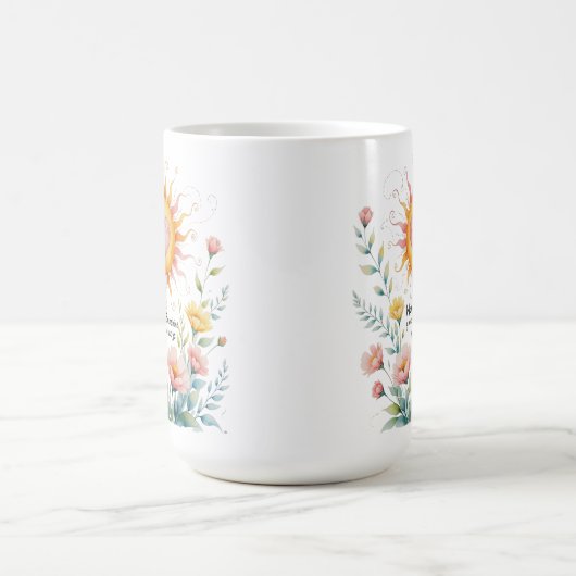 15oz Magic Morphing Tasse | Heat Reveal Geschenk (Zentrum)