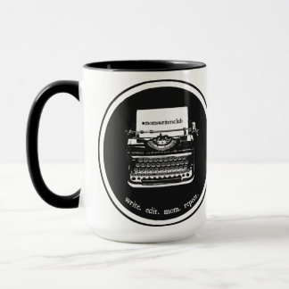 15oz Schwarz/Schwarz Tasse