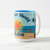 15oz Sea the World mit Chris Coffee Tasse Blue 2 (VorderseiteRechts)