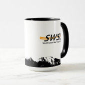 15oz Tasse: Südwest-Gesellschaft und SWR Tasse V2 (VorderseiteRechts)