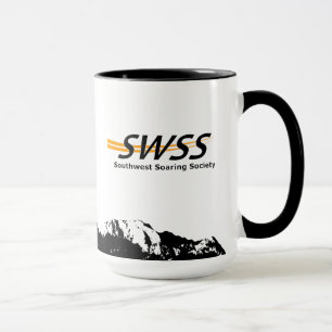 15oz Tasse: Südwestlich von Soaring Society & SWR Tasse