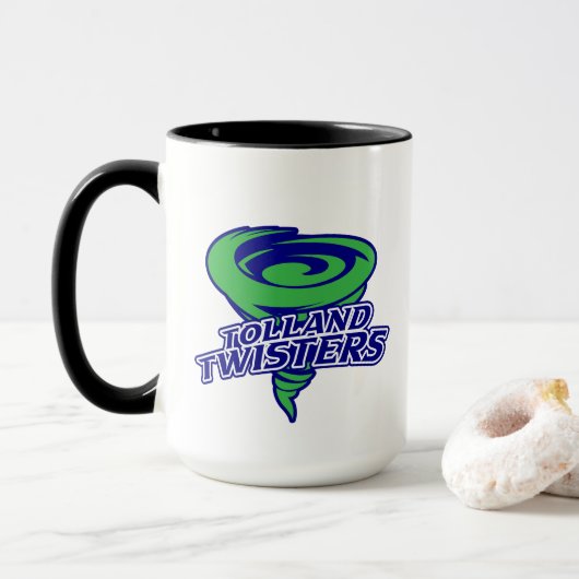 15oz Tolland Twisters Kaffeetasse (Mit Donut)