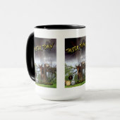 15oz Twister Town Kaffeetasse (Vorderseite Links)