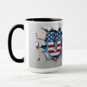 15oz USA Tasse (Links)