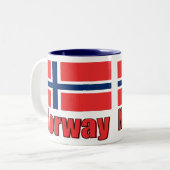 15oz zwei tonen Tassen-blaues \ weißes Zweifarbige Tasse (Vorderseite Links)