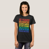 15th Birthday, Boys &amp; Girls, Cool 15 Years Of  T-Shirt (Vorne ganz)