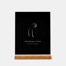 1600 Shakespeares Hamlet Minimalist