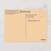 1600er New England Karte Indische Siedlungen (Rückseite)