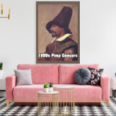 1600er Pimp 1 Leinwanddruck (Insitu (Wohnzimmer))