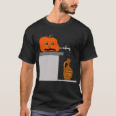 1604 Pumpkin Gewürz-Cartoon T-Shirt (Vorderseite)