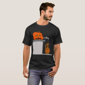 1604 Pumpkin Gewürz-Cartoon T-Shirt (Vorne ganz)
