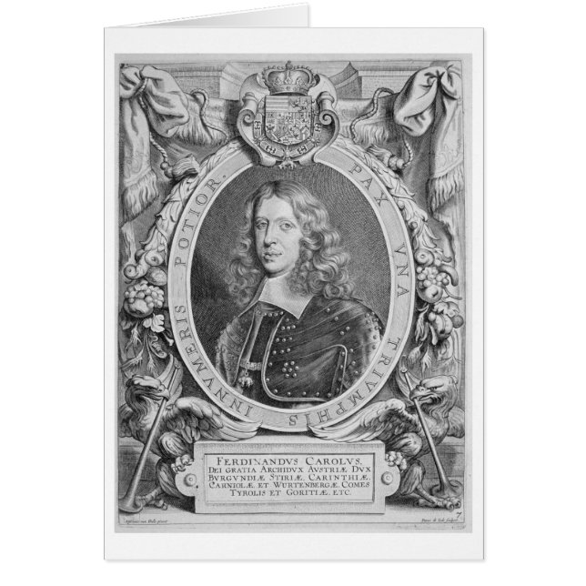 (1608-57) Erzherzog Ferdinands III Österreich, (Vorne)