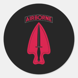 160. 160. Nacht-Spaziergänger Runder Aufkleber