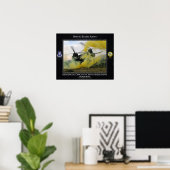 160. Luftfahrt-Sonderbetrieb Poster (Heimbüro)